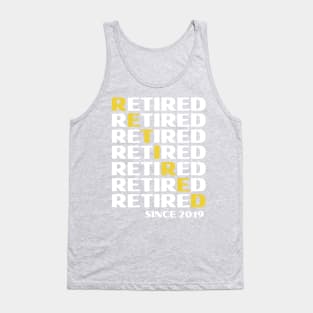 Retired Since 2019- Golden Years Tank Top